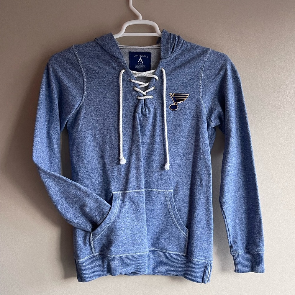 Blues Hockey Long Sleeve Top Women